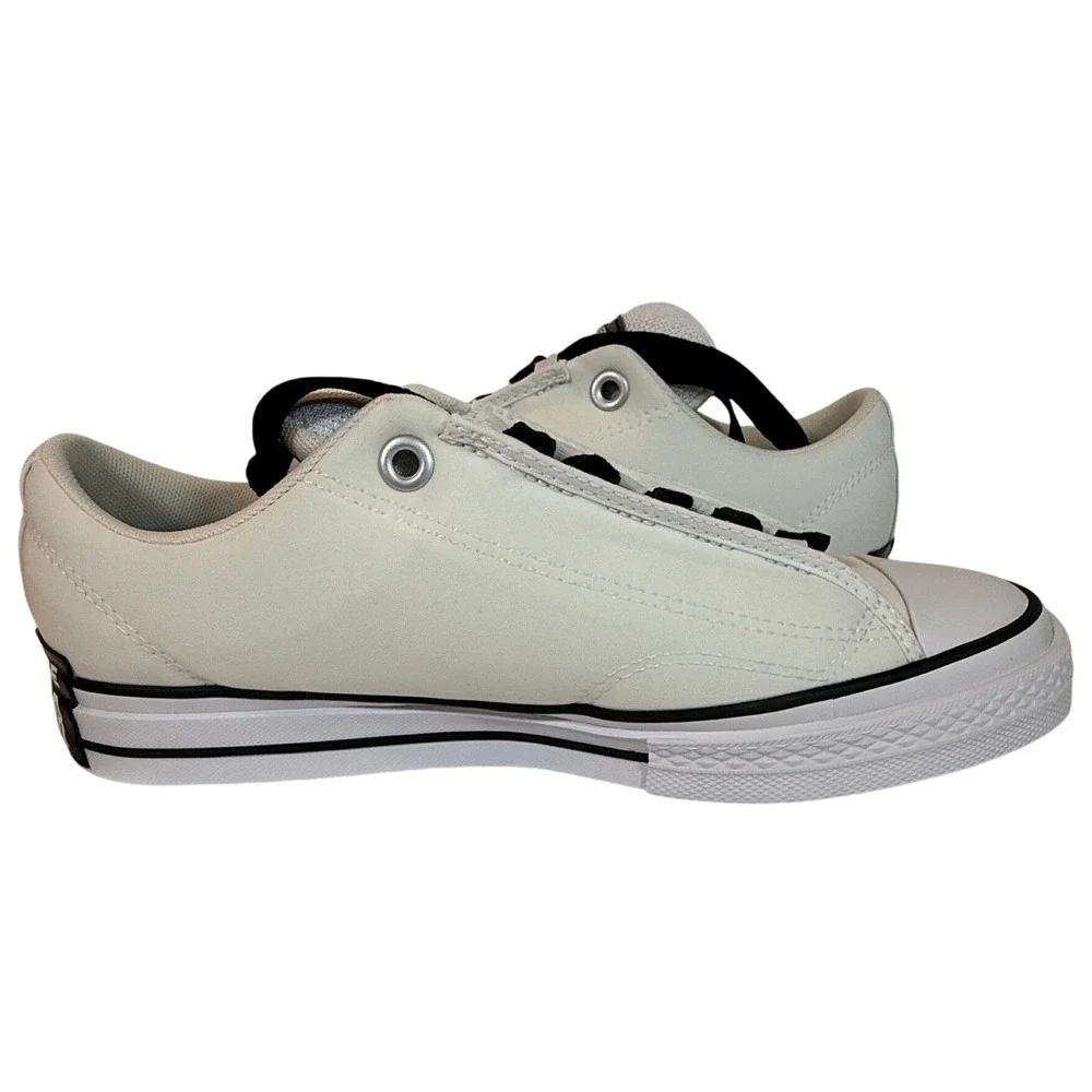 Converse Puff Taylor Ox White Black Low Top Sneakers Mens 10 NWB - Picture 8 of 9